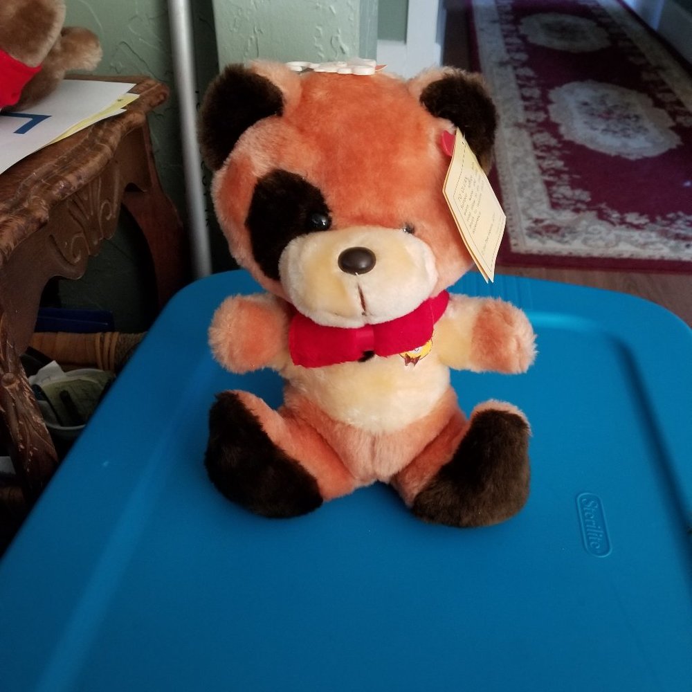 Vintage Rare Color Combo DanDee Teddy Bear